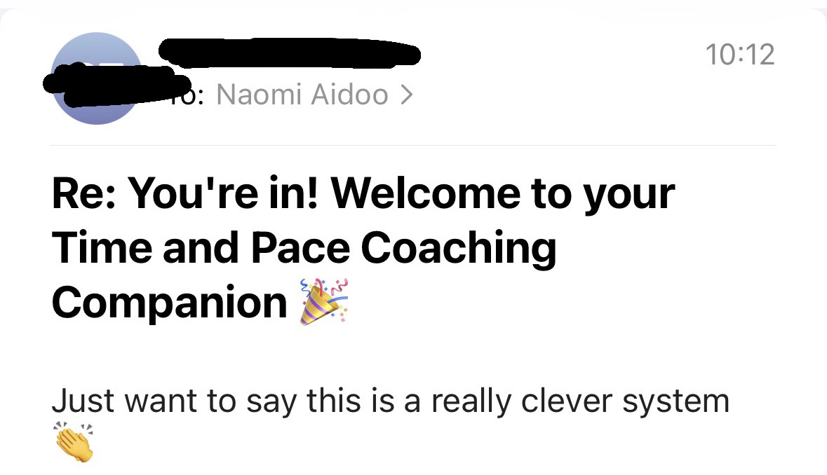 Founding member email: Just want to say this is a really clever system.